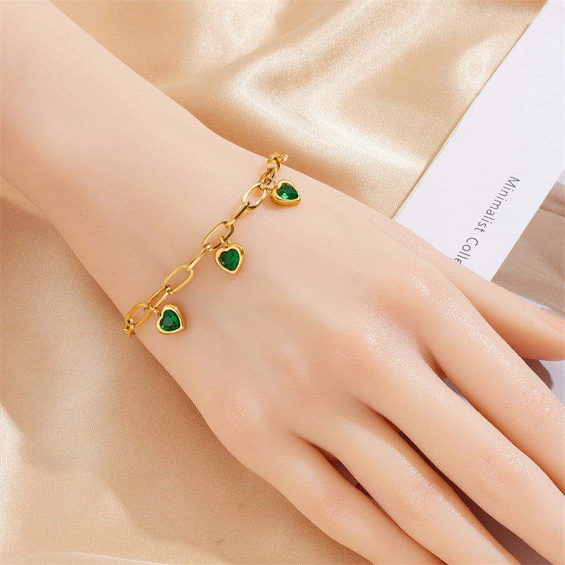 Vintage Gold Plated Love Bracelet
