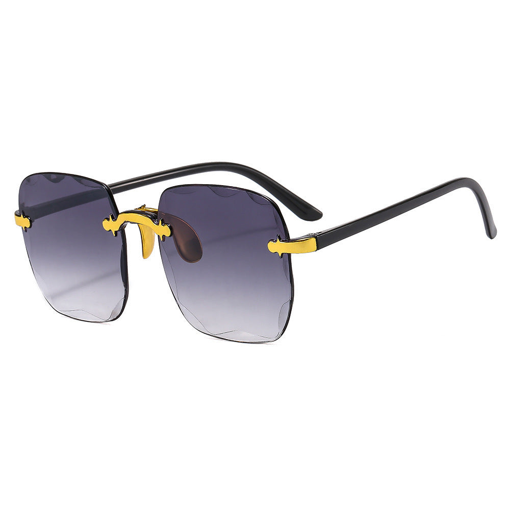 Rimless Square Sunglasses