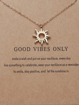 Multi-layer Moon Wafer Elegant Necklace