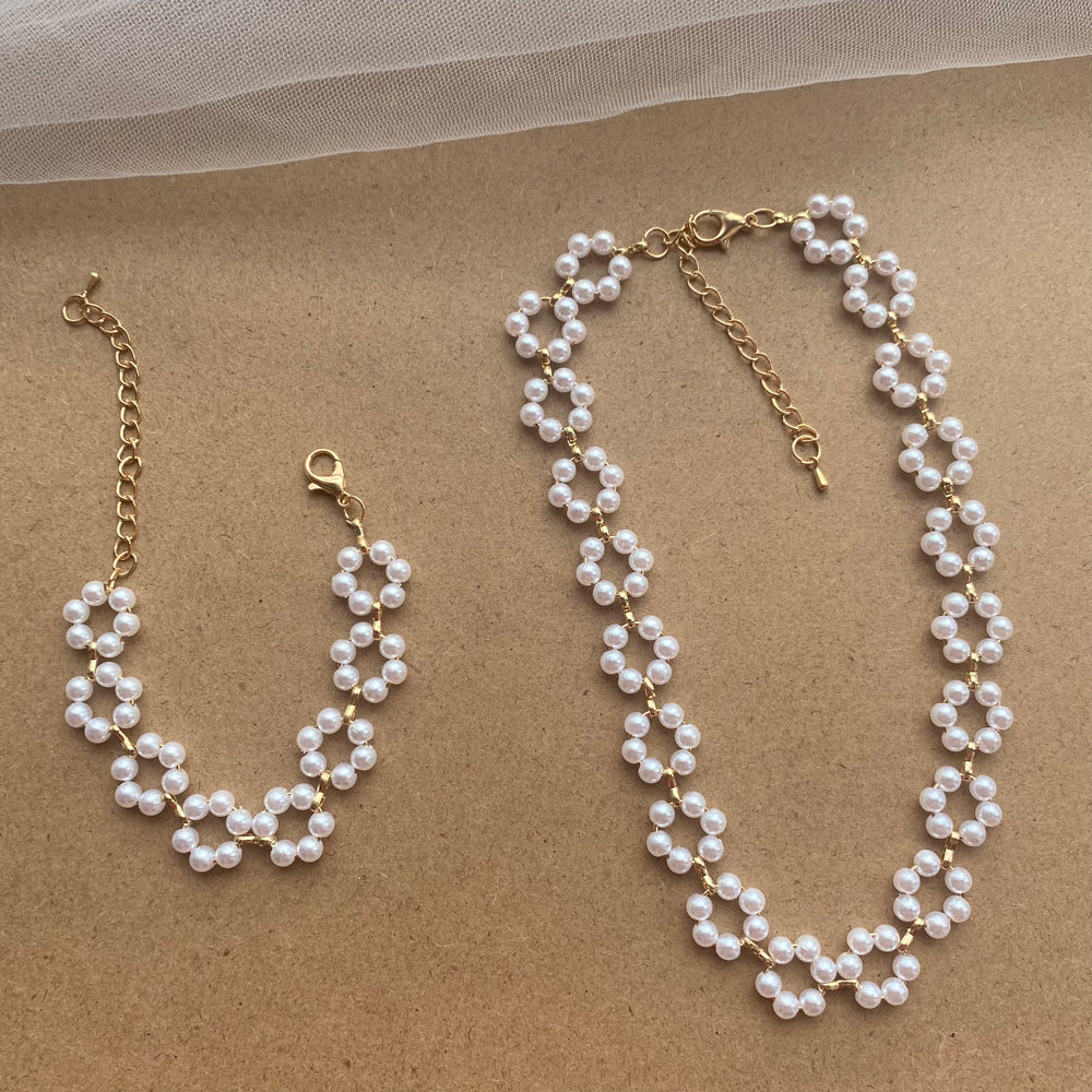 Pearl Bracelet & Necklace