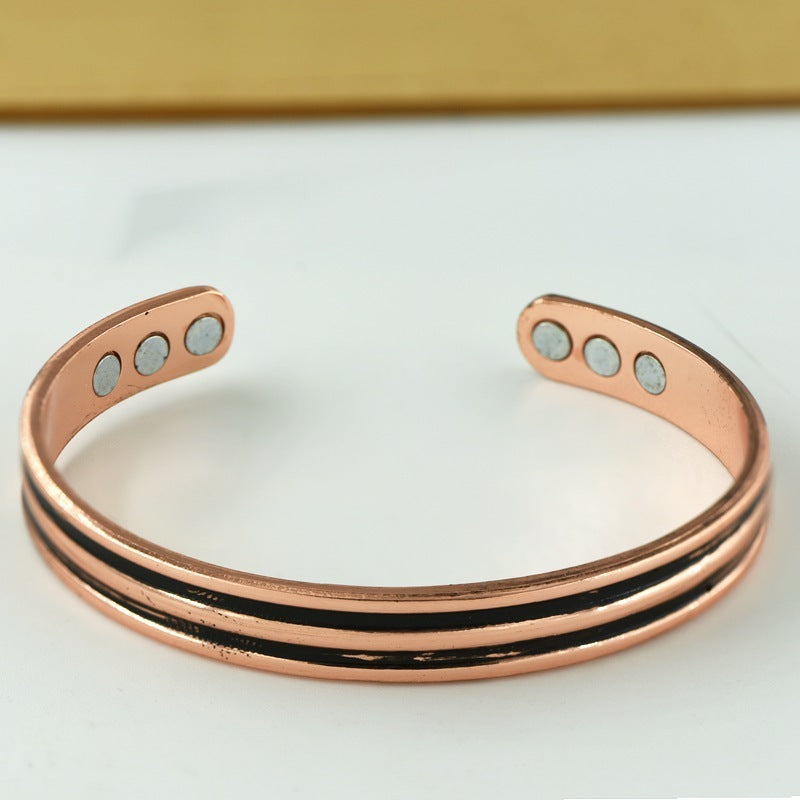 Red copper bracelet