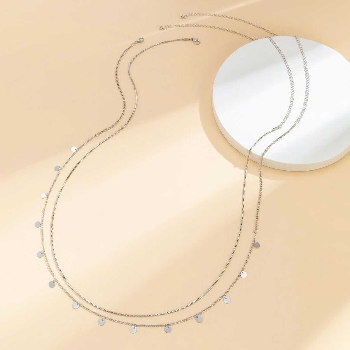 Stacked Alloy Chain Body Chain