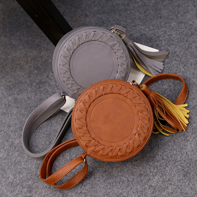 Weaving small round Bag