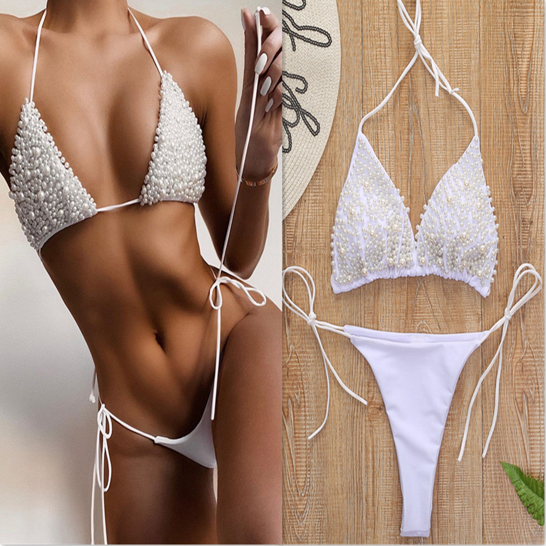 Halter Mini Bikini Swimwear