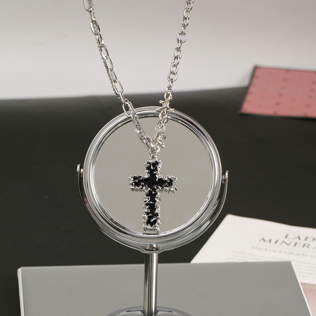 Vintage Cross Pendant Necklace