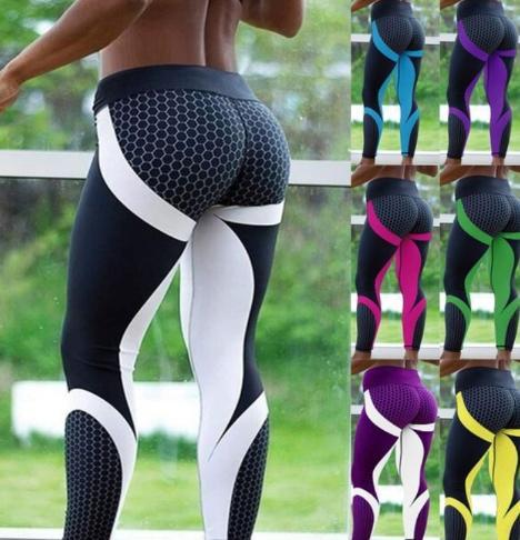 White LINE Leggings