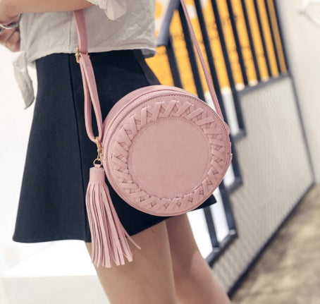 Weaving small round Bag