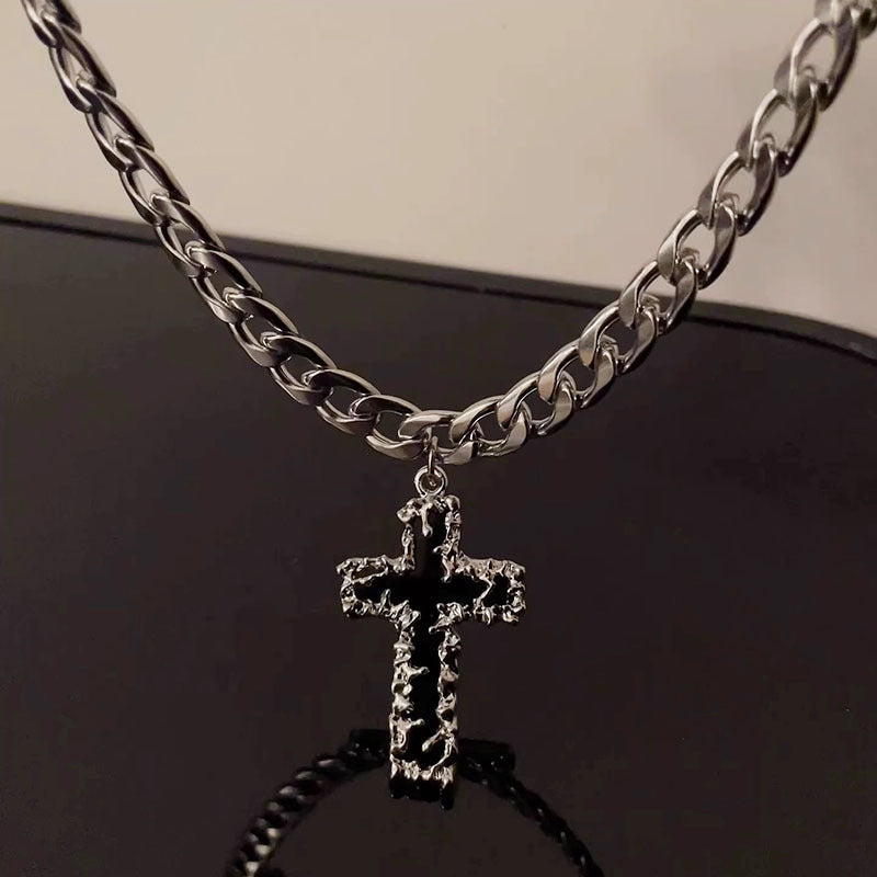 Vintage Cross Pendant Necklace