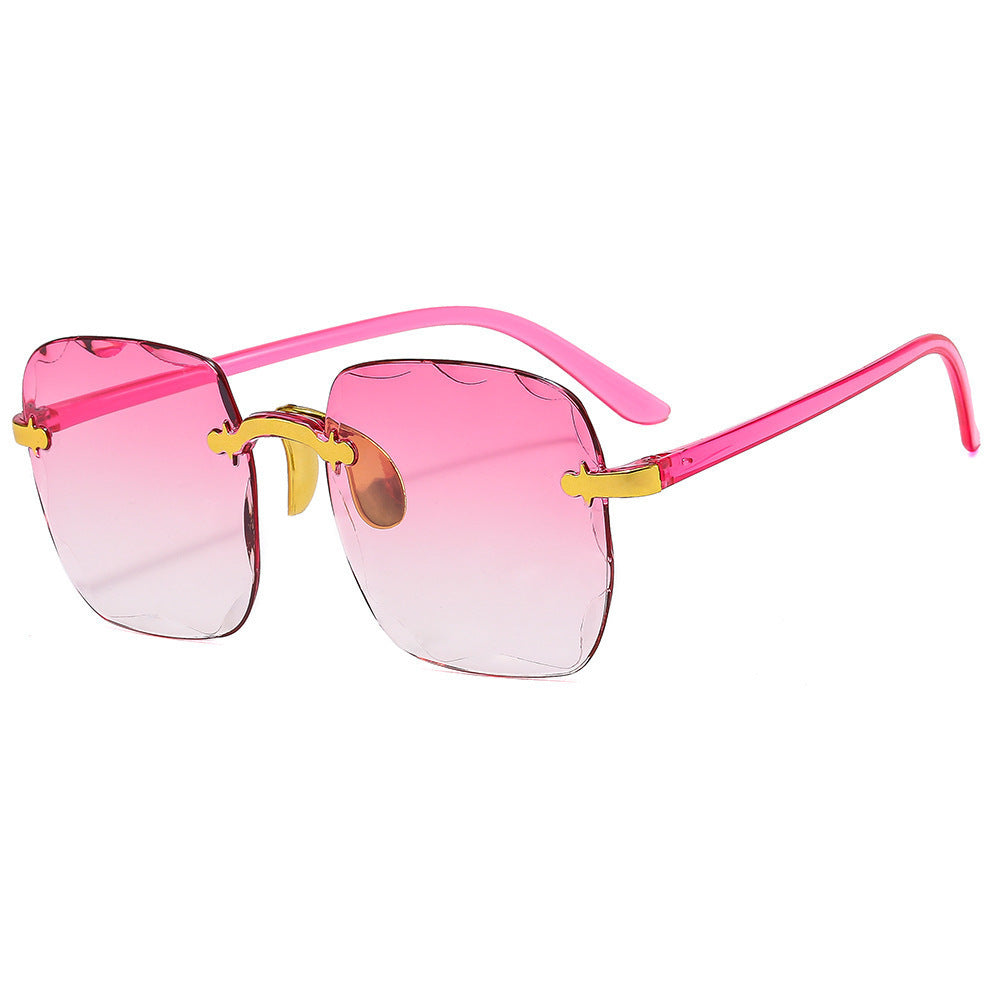 Rimless Square Sunglasses
