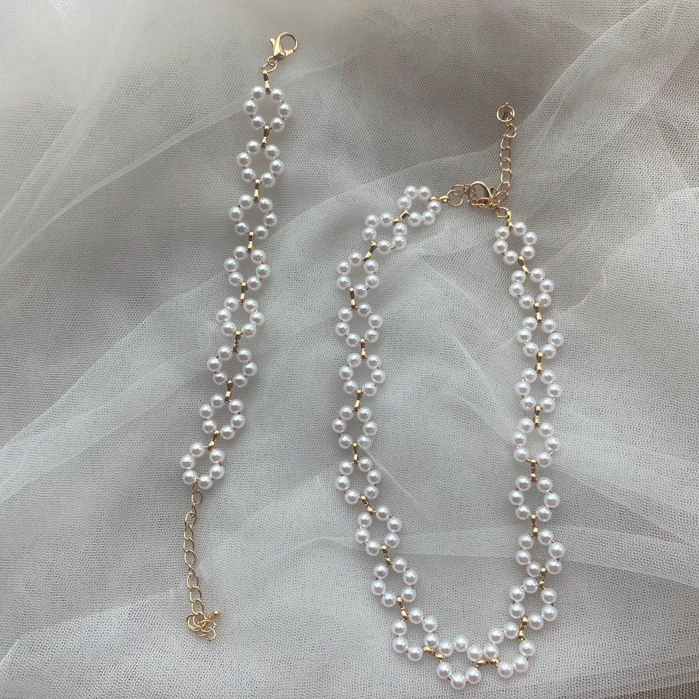 Pearl Bracelet & Necklace